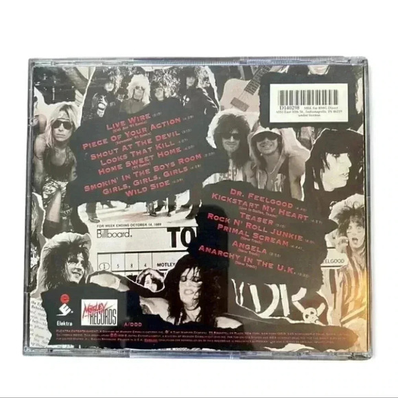 Motley Crüe CD Decade of Decadence 81-91  Greatest Hits Album - Picture 2 of 9